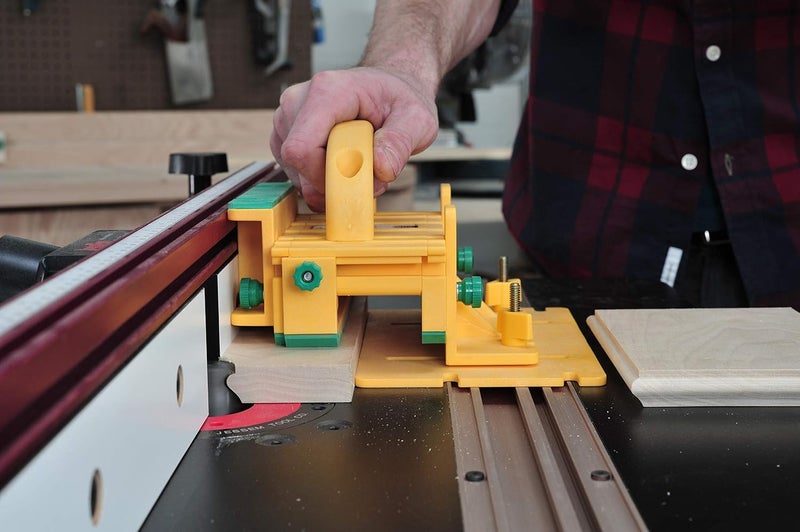 MICRO JIG GRR-RIPPER GR-200 Advanced Adjustable Table Saw Pushblock, Yellow - Image 5